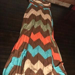 Maxi Skirt - Multi Color